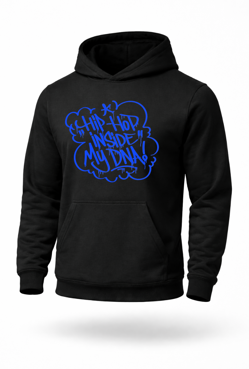 Hip Hop Inside My DNA graffiti streetwear hoodie