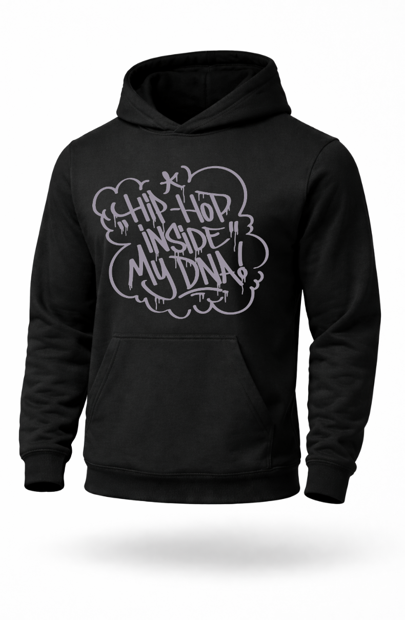 Hip Hop Inside My DNA graffiti streetwear hoodie