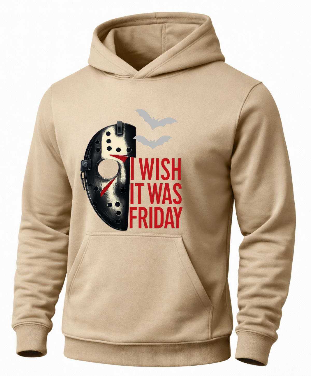 Sand Friday the 13th Jason Voorhees I Wish It Was Friday hoodie
