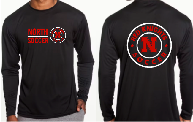 Red Knights Spirit Long Sleeve Tee
