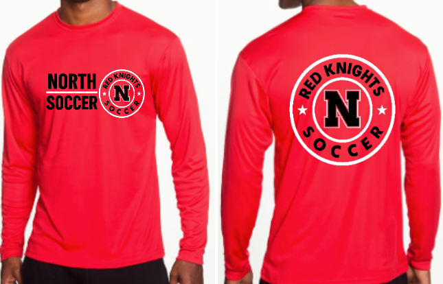 Red Knights Spirit Long Sleeve Tee