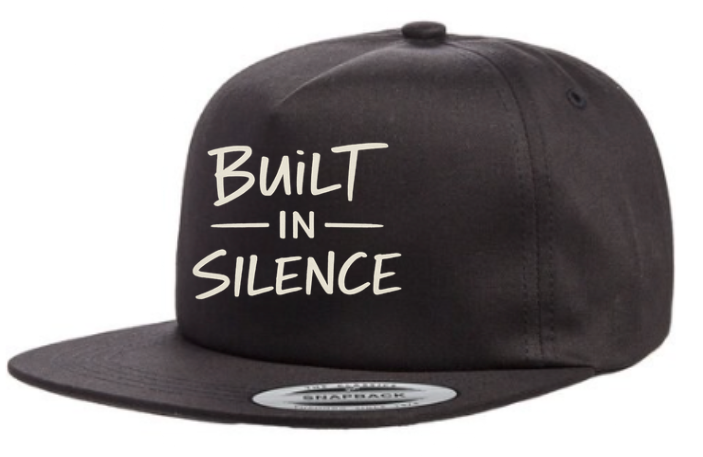 Built In Silence Snapback – Black