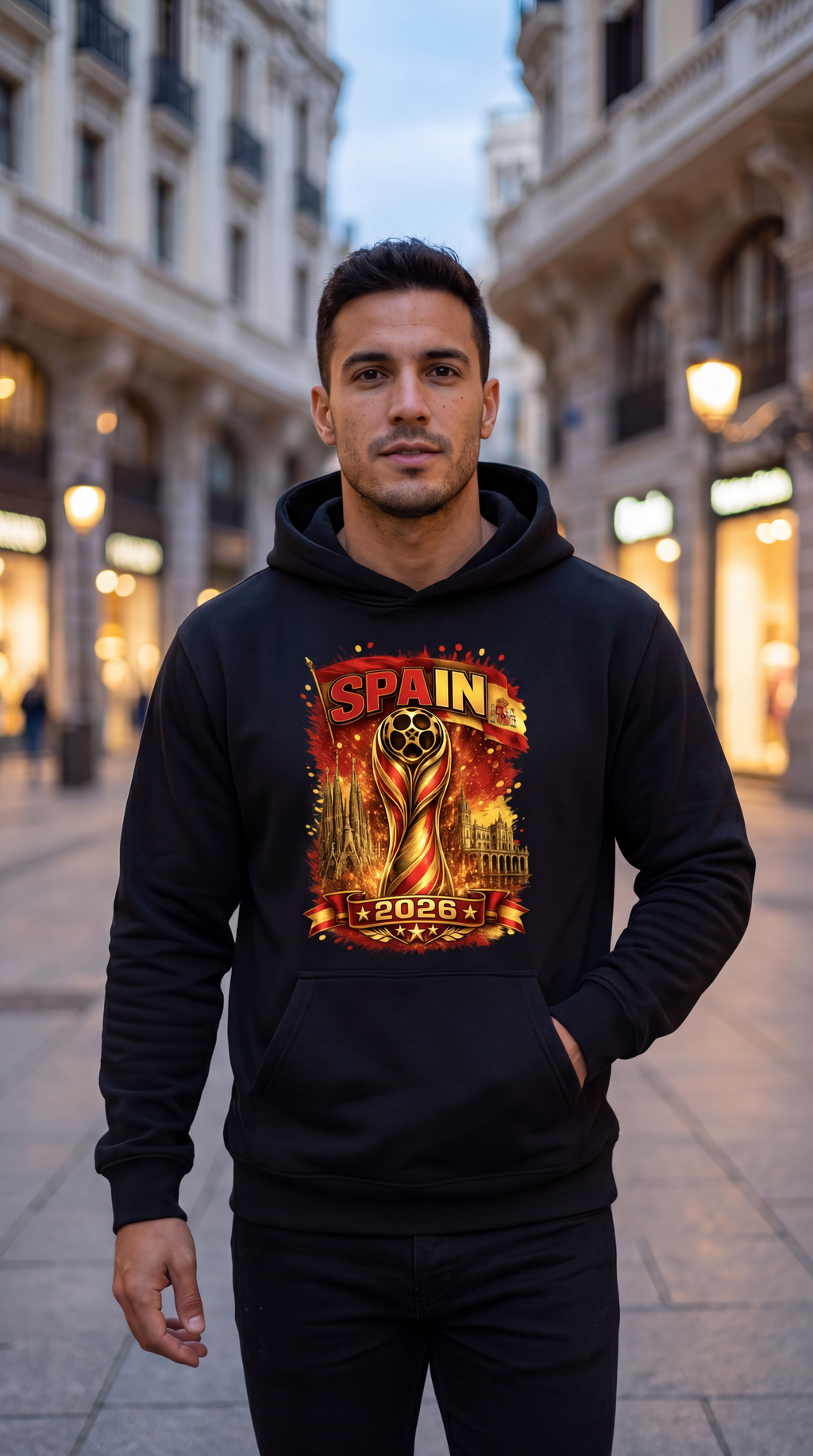Spain 2026 World Cup Champions Hoodie