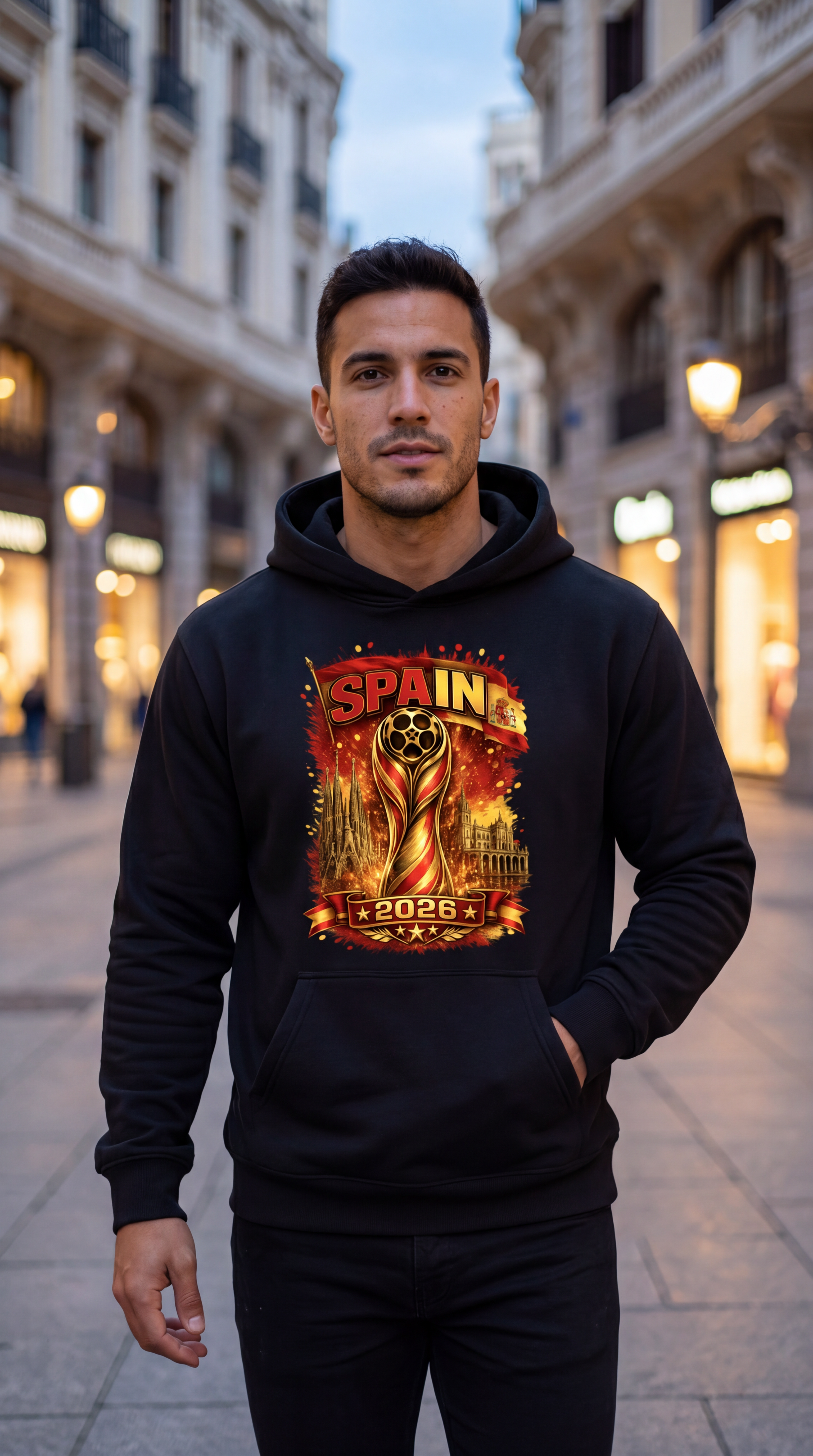 Spain 2026 World Cup Champions Hoodie