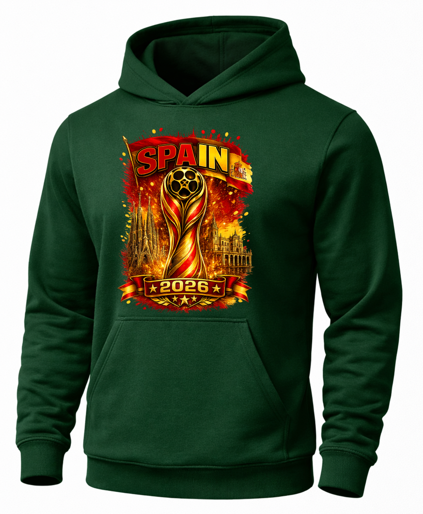Spain 2026 World Cup Champions Hoodie