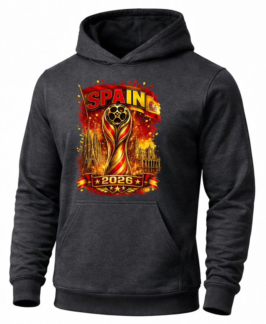 Spain 2026 World Cup Champions Hoodie