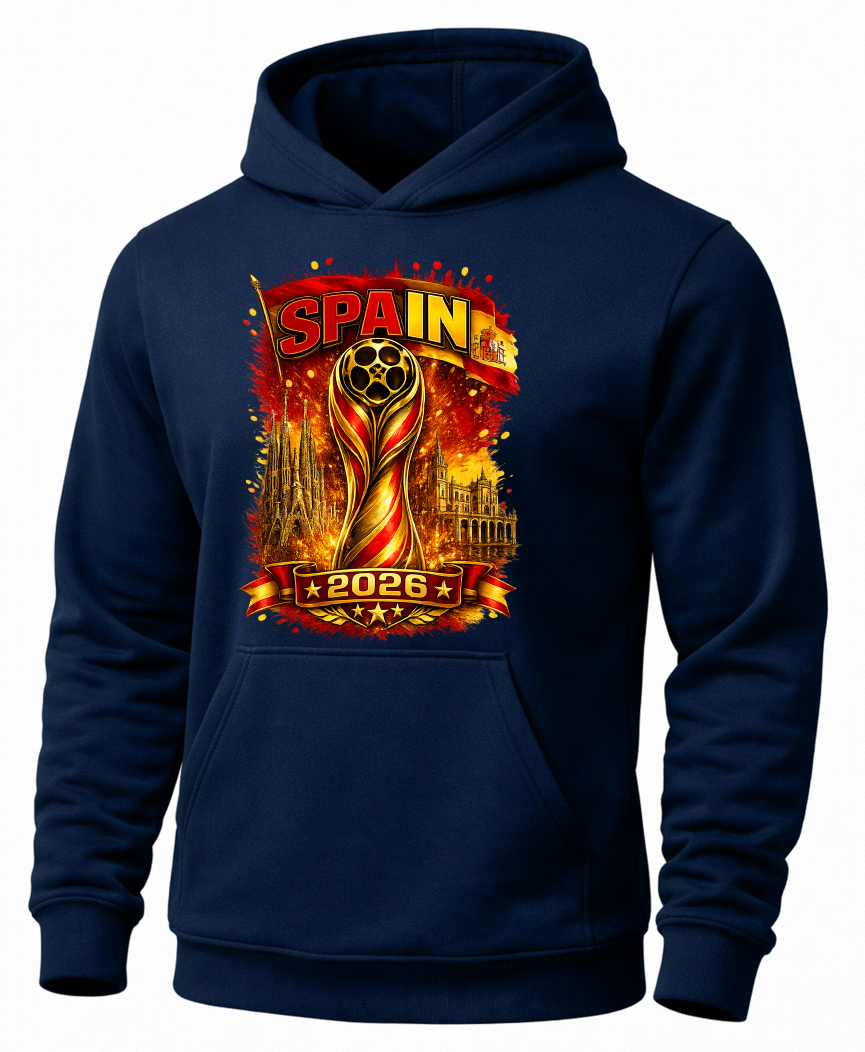 Spain 2026 World Cup Champions Hoodie