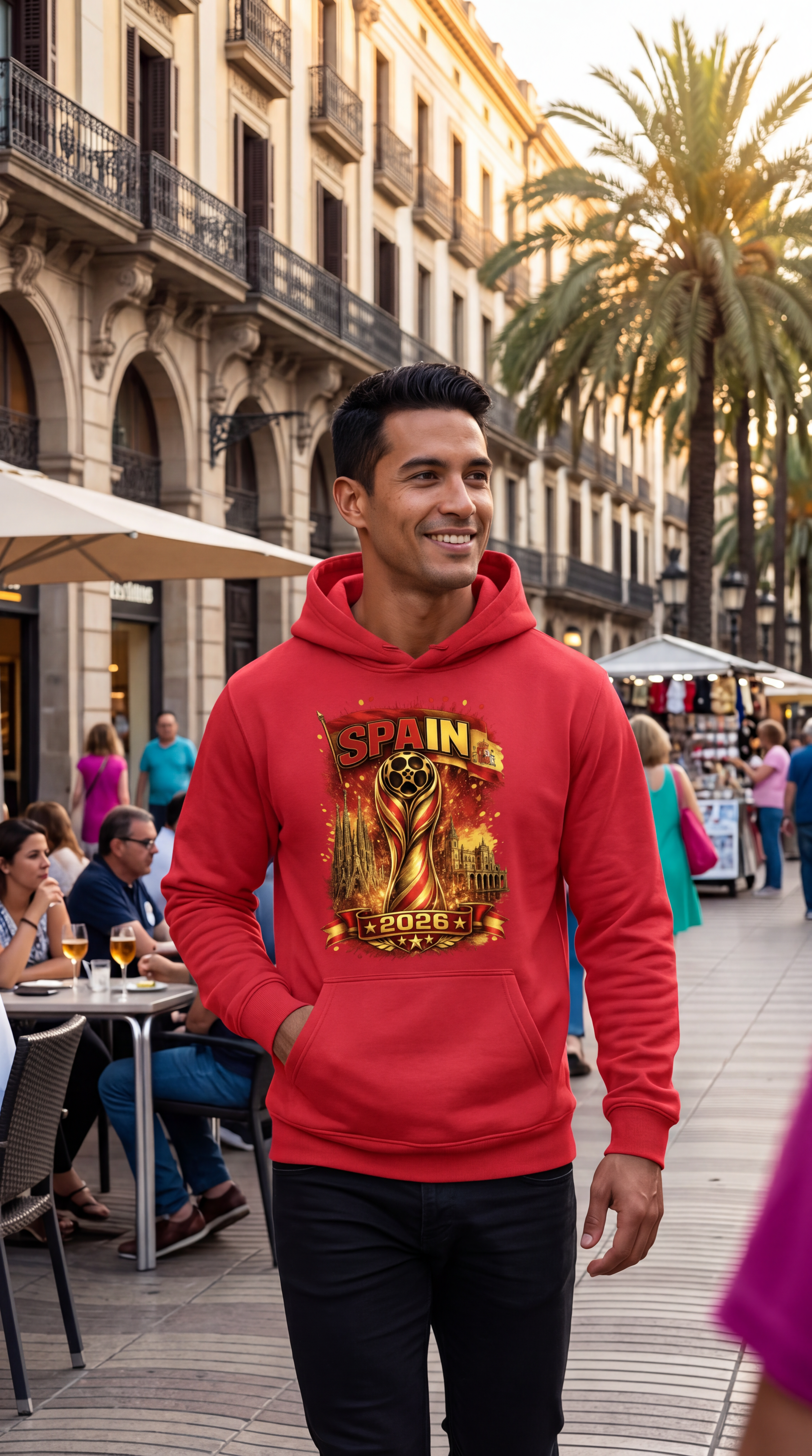 Spain 2026 World Cup Champions Hoodie