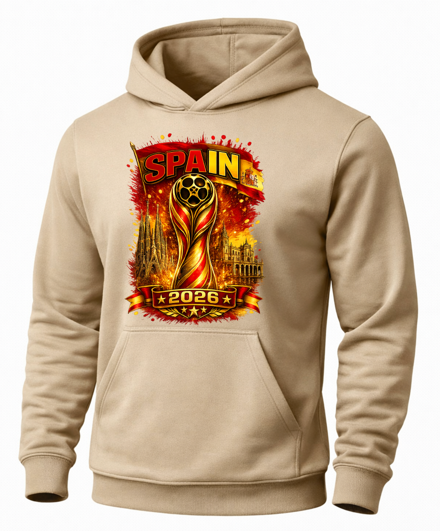 Spain 2026 World Cup Champions Hoodie