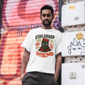 Urban Graffiti T-Shirt: Crown Mask Design - Bella+Canvas 3001
