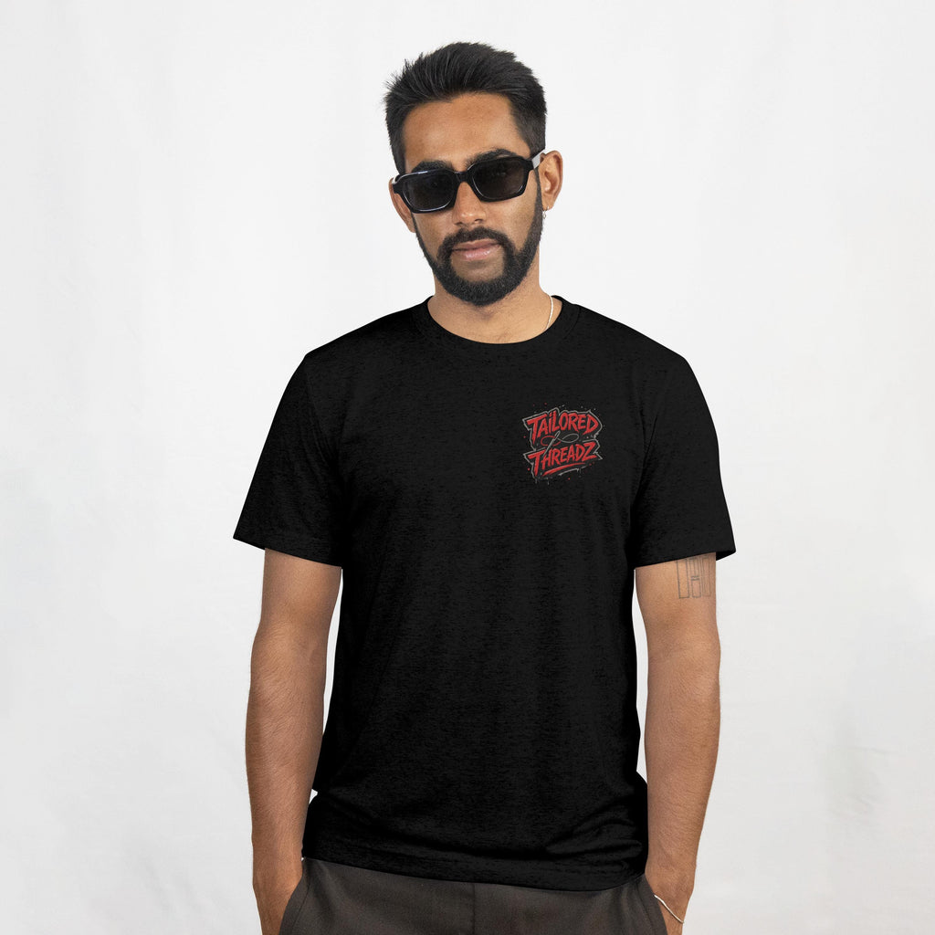 See No Evil Skull Graphic Tee - Streetwear DTF Print - Bella Canvas 3001