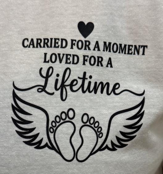 Memorial Mom & Baby T-Shirt: Infant Loss Awareness - Limited Edition