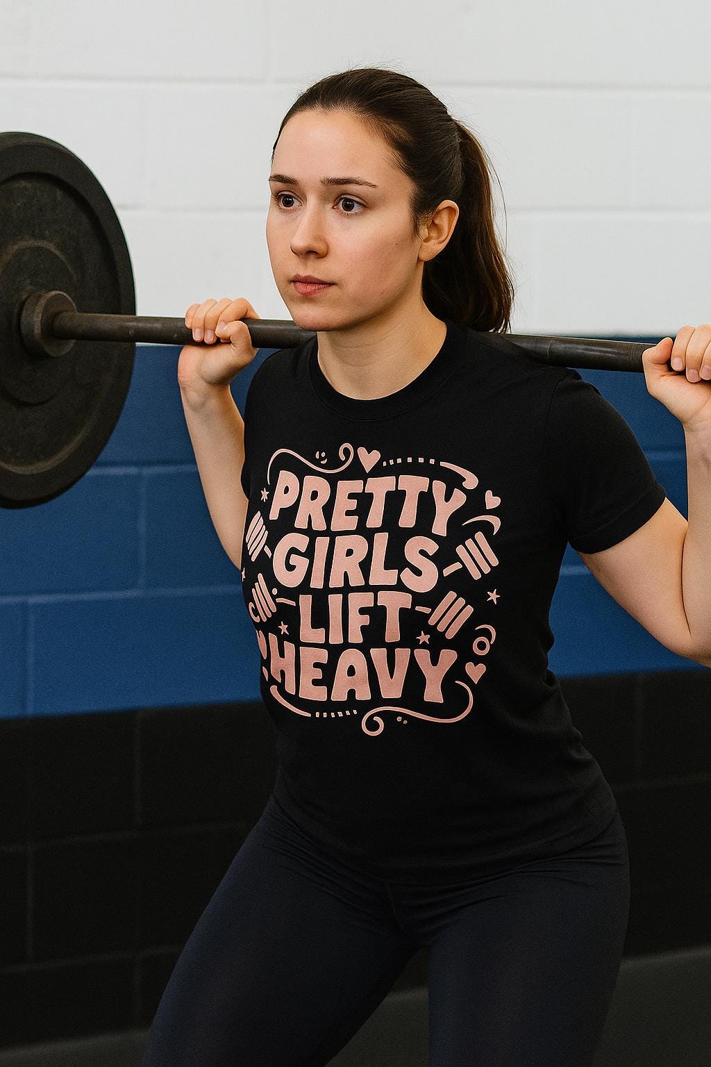 Pretty Girls Lift Heavy Shirt: Women's Gym Tee - Limited Edition