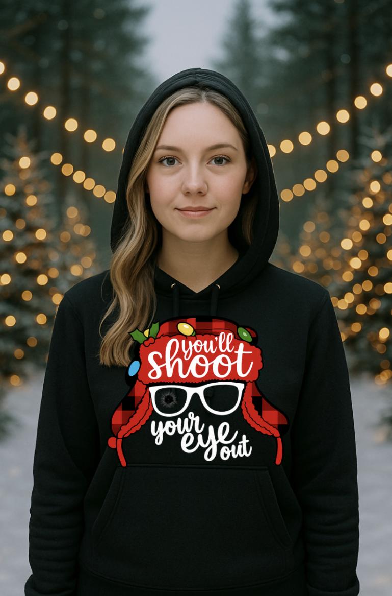 Funny Christmas Hoodie for Men & Women, Retro Holiday Hoodie, Christmas Inspired Hoodie, Holiday Humor Gift, Tailored Threadz