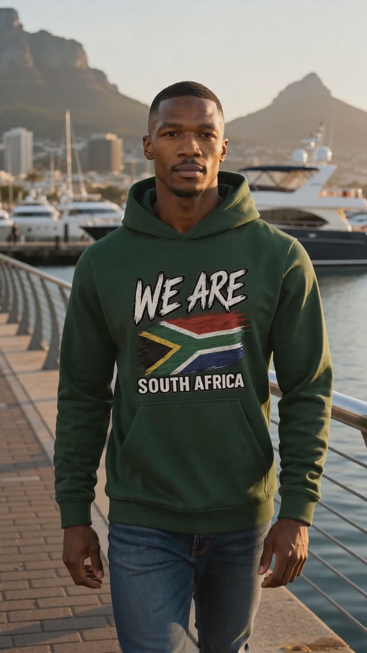 WE ARE South Africa Heritage Flag Hoodie