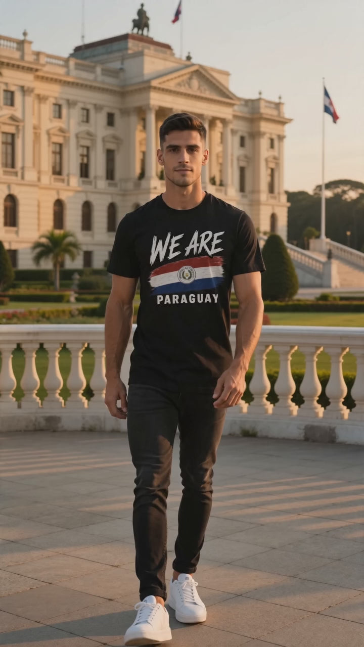 WE ARE Paraguay Flag Shirt – Heritage Graphic Unisex T-Shirt