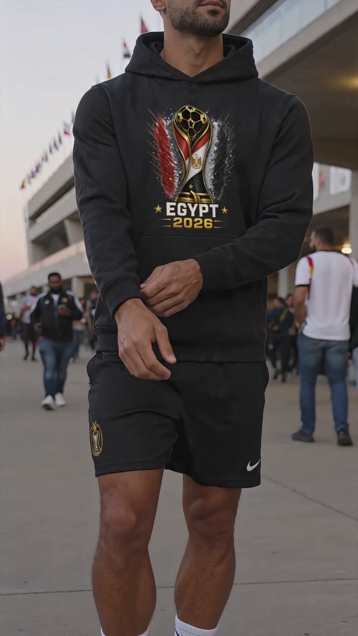 Egypt 2026 Soccer Fan Unisex Hoodie