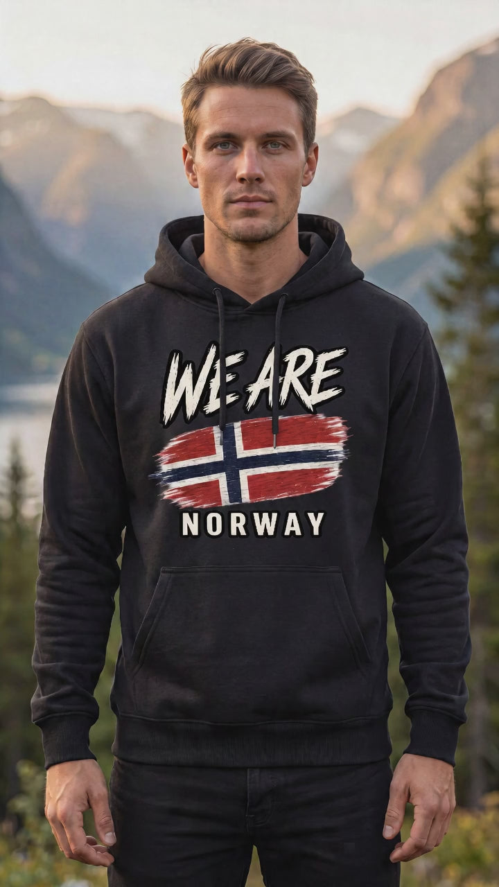 Norway Heritage Flag Hoodie – WE ARE Collection