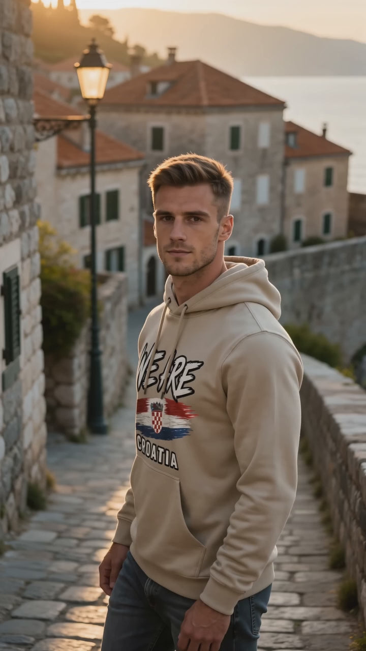 WE ARE Croatia Heritage Flag Hoodie