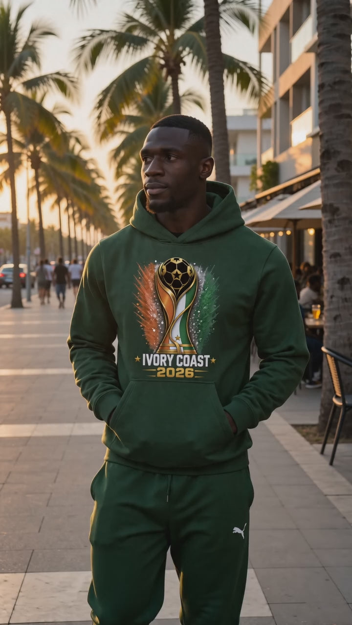 Ivory Coast 2026 Soccer Fan Championship Hoodie