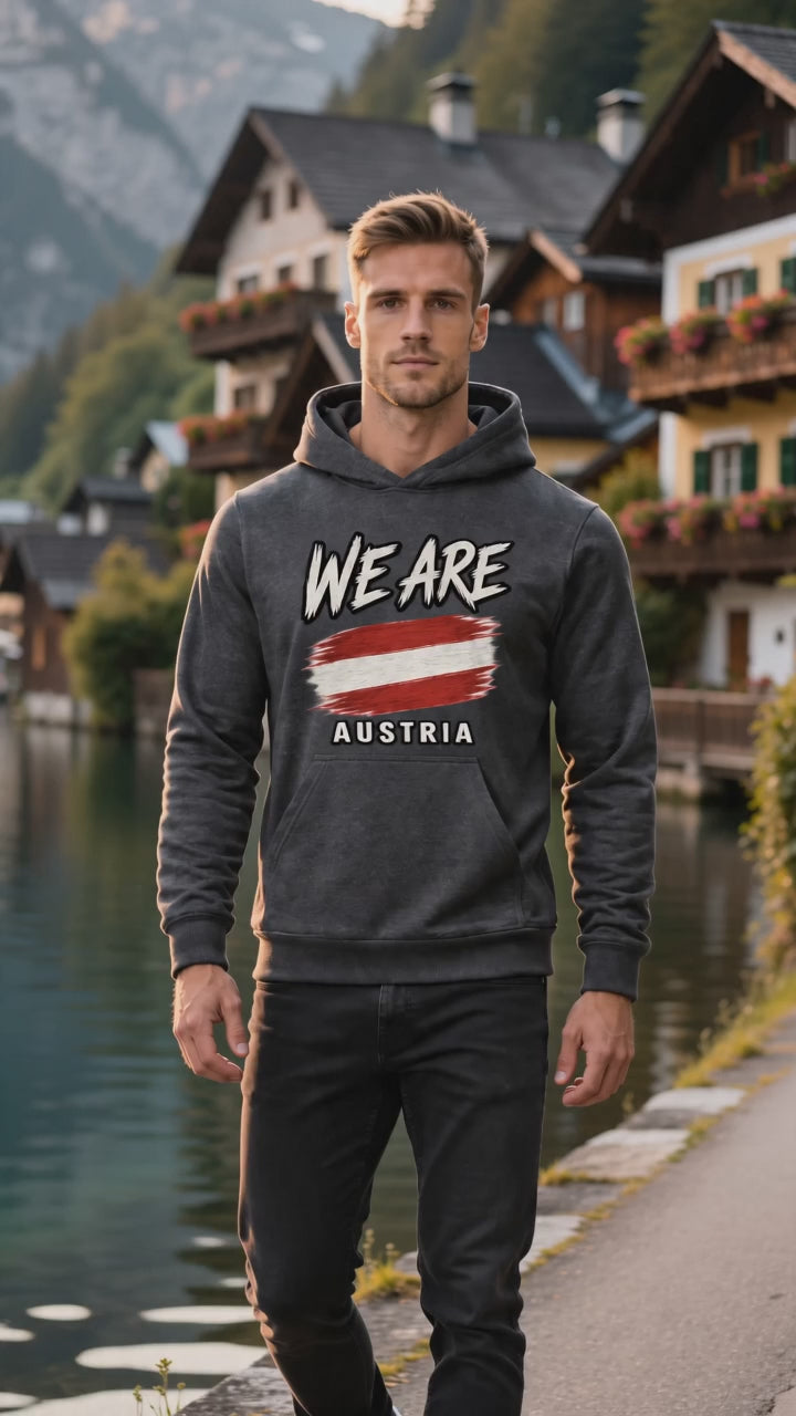 WE ARE Austria Pullover | Austria Heritage Flag Hoodie