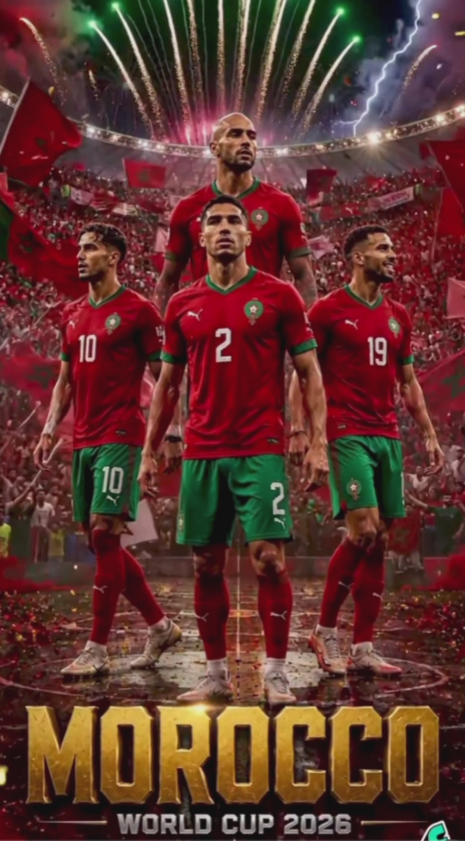 Morocco 2026 Soccer Shirt | Atlas Lions Fan Tee | Moroccan Pride Football T-Shirt | World Cup Supporter Apparel