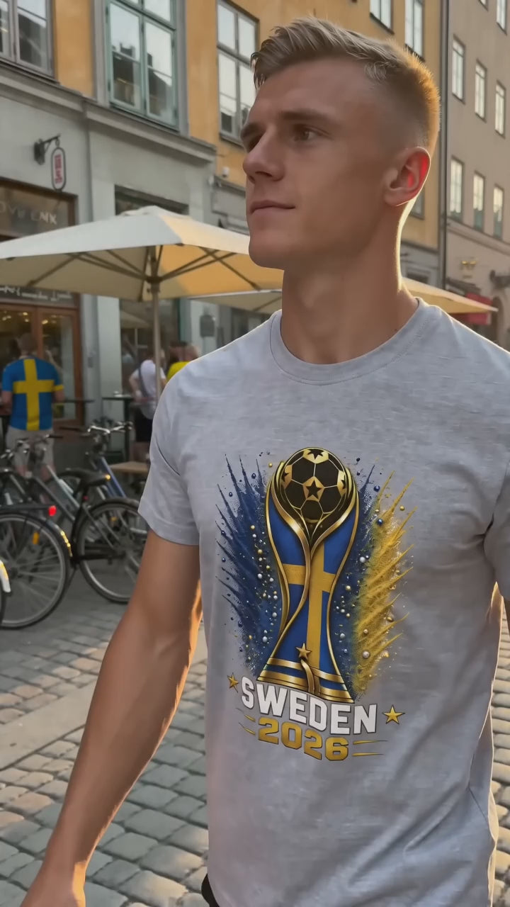 Sweden Soccer Fan T-Shirt 2026 Football Supporter