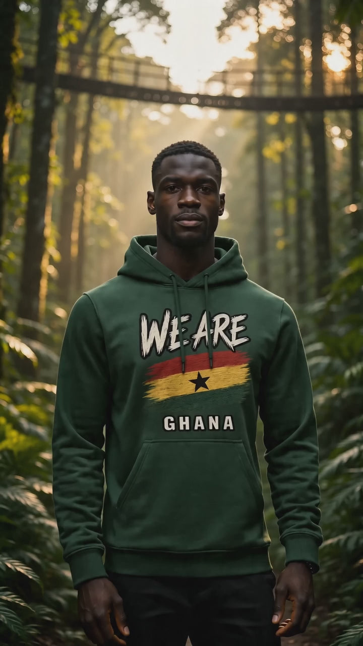 We Are Ghana Heritage Flag Unisex Hoodie