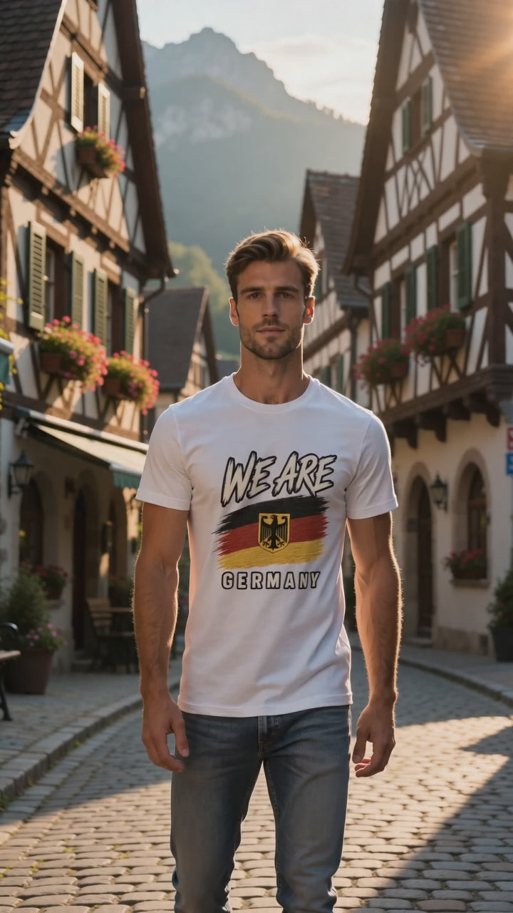 We Are Germany Heritage Flag Unisex T-Shirt