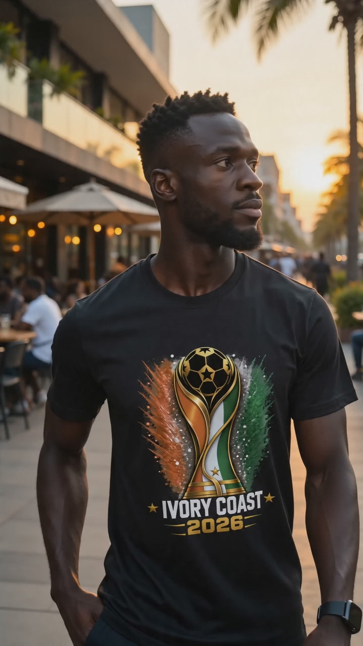 Ivory Coast 2026 Soccer Fan T-Shirt Graphic Tee