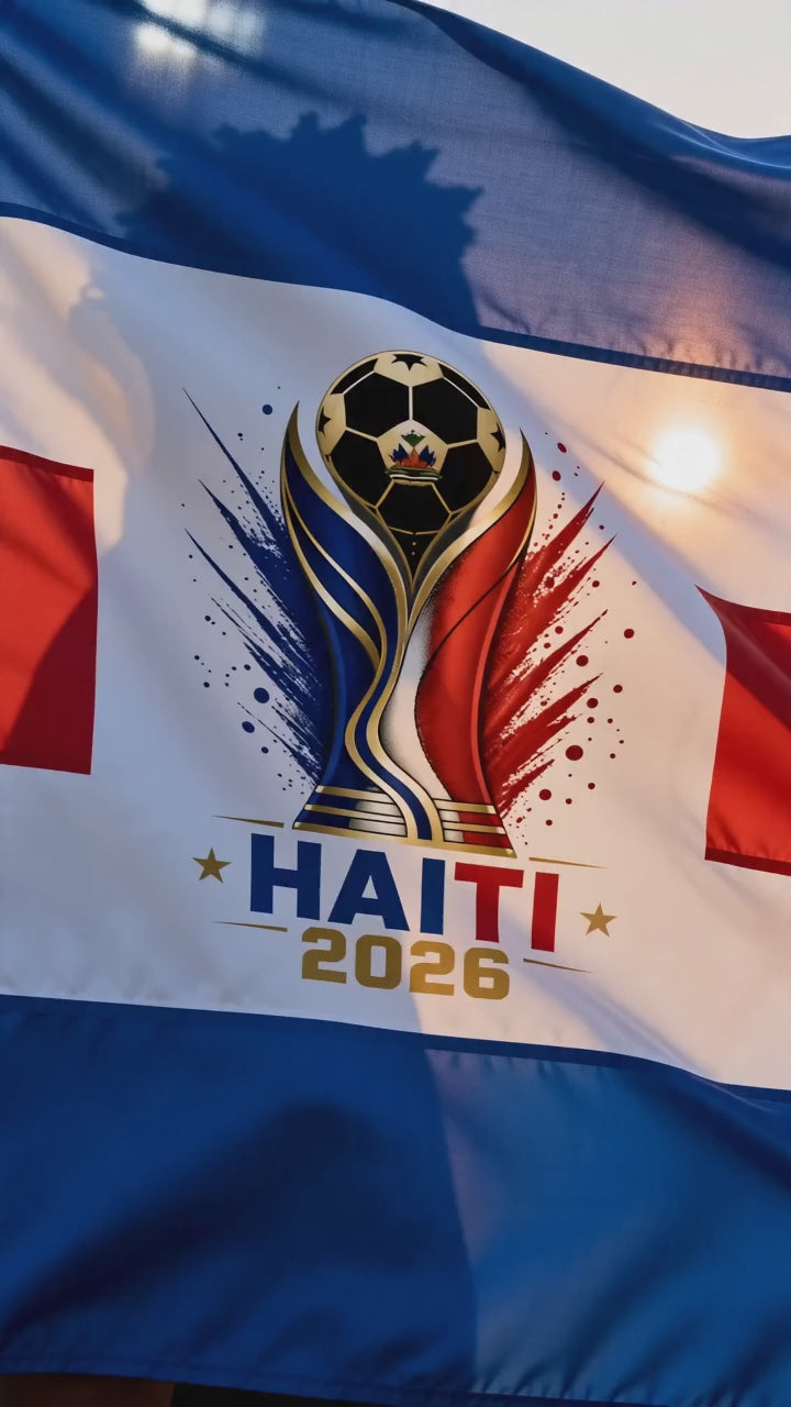 Haiti 2026 Soccer Shirt | Haitian Pride T-Shirt | Haiti Football Fan Apparel | Caribbean Heritage Tee | Global Stage 2026