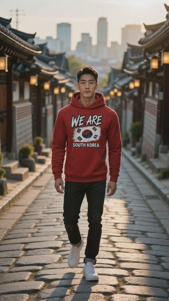 WE ARE South Korea Heritage Flag Hoodie