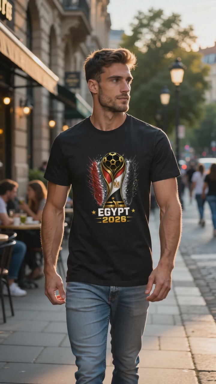 Egypt 2026 Soccer Fan Unisex Tee