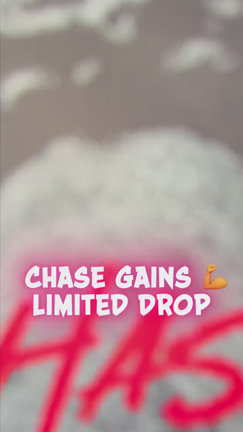 Chase Gains Gym Workout Tee: Bella + Canvas Bodybuilding Shirt