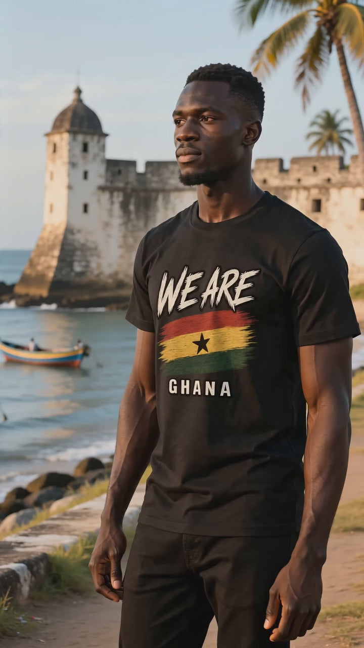 We Are Ghana Heritage Flag Unisex T-Shirt