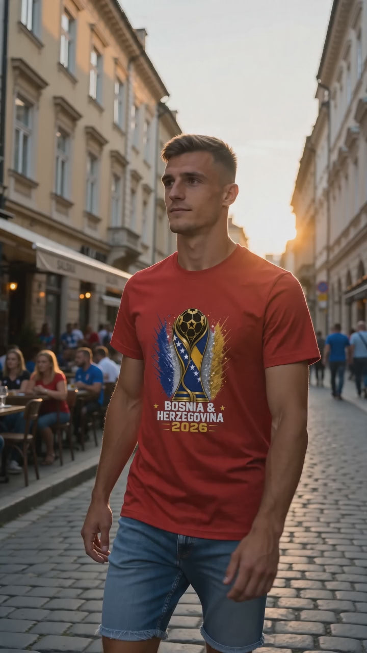 Bosnia & Herzegovina Soccer Fan Shirt 2026