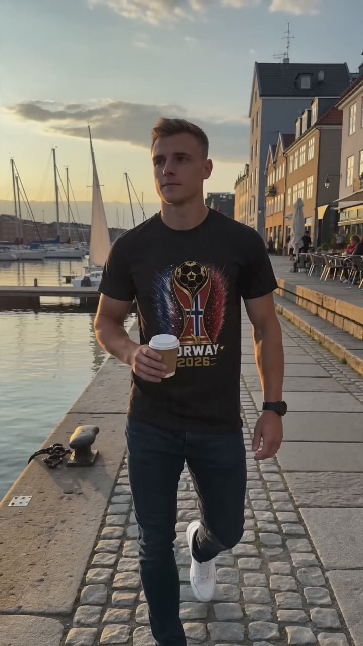 Norway 2026 Soccer Fan Unisex Graphic T-Shirt