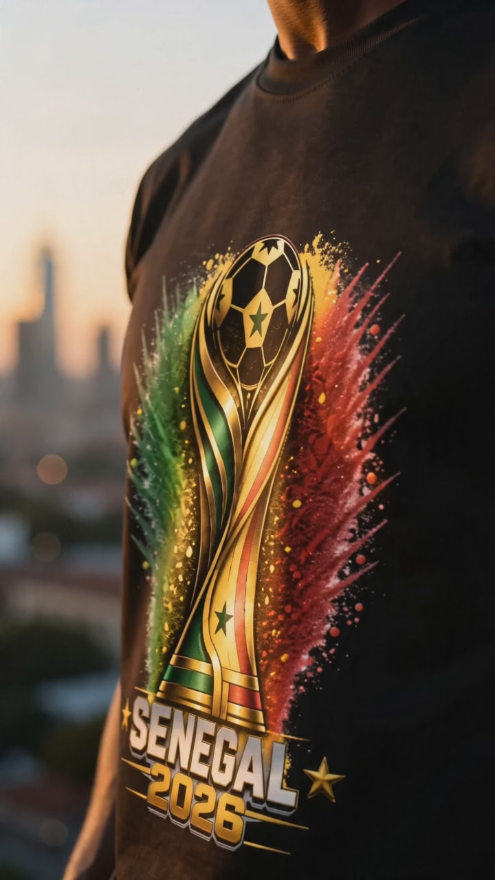 Senegal Soccer Shirt 2026 | Senegal Football Fan Tee | World Cup 2026 Shirt | Senegal National Team Apparel | Soccer Gift