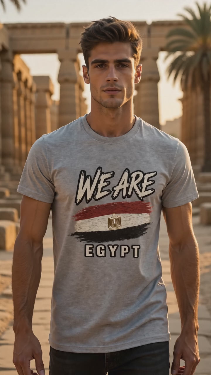 We Are Egypt Heritage Flag T-Shirt