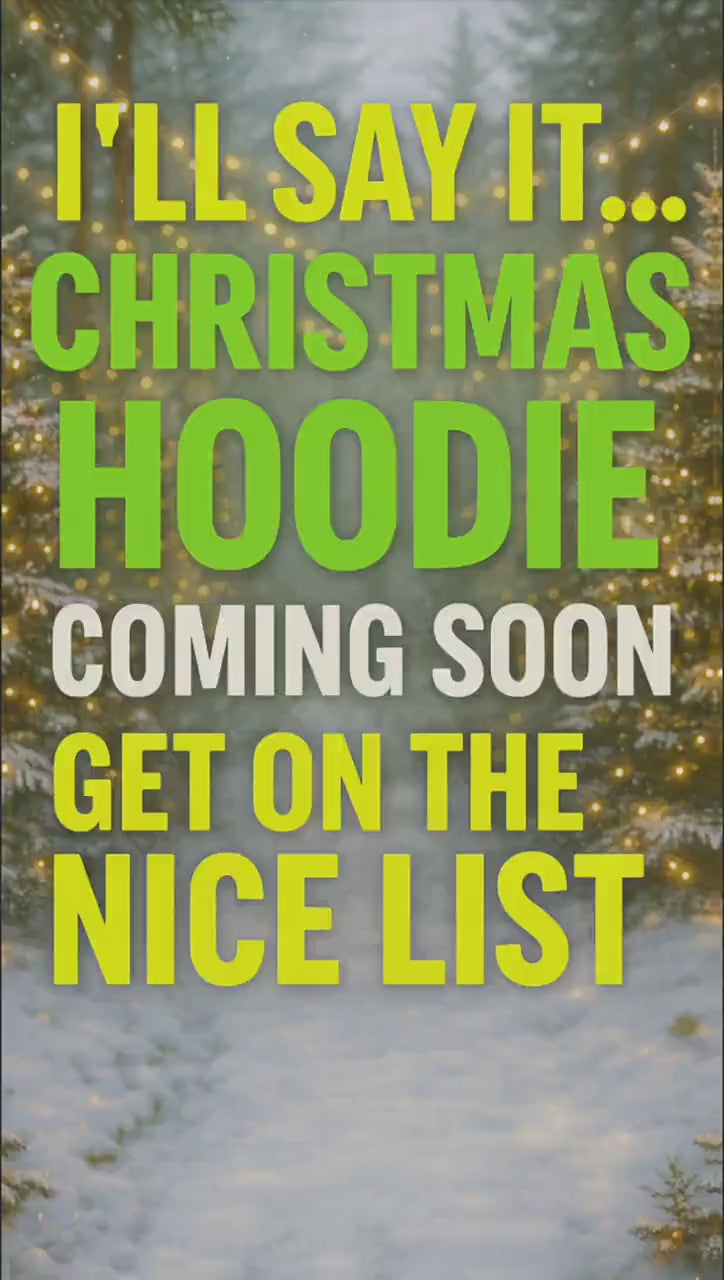 Funny Christmas Hoodie for Adults | “Me – The Only Gift You Need” Holiday Hoodie | Sassy Self-Love Xmas Sweatshirt | Free Shipping Gift