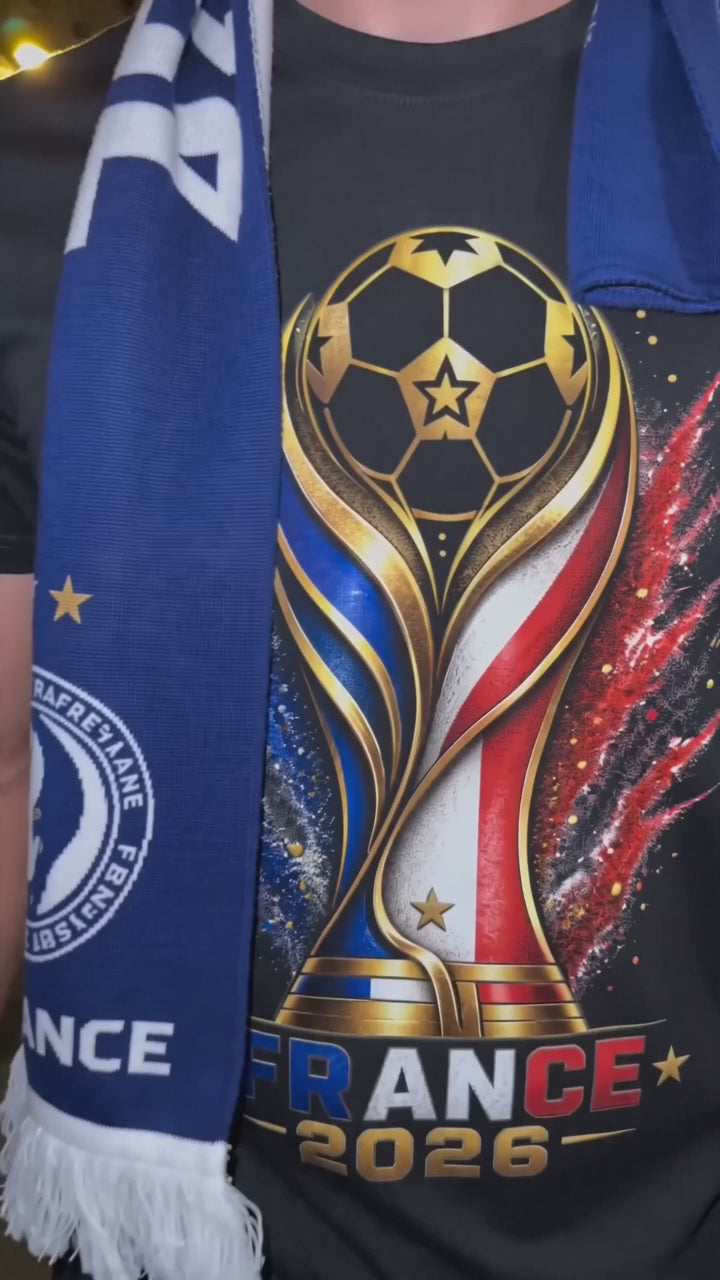 France 2026 Soccer Shirt | French Football Fan Streetwear Tee