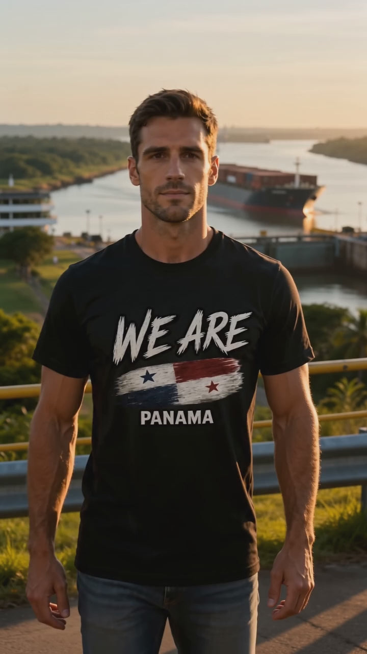 WE ARE Panama Heritage Flag T-Shirt