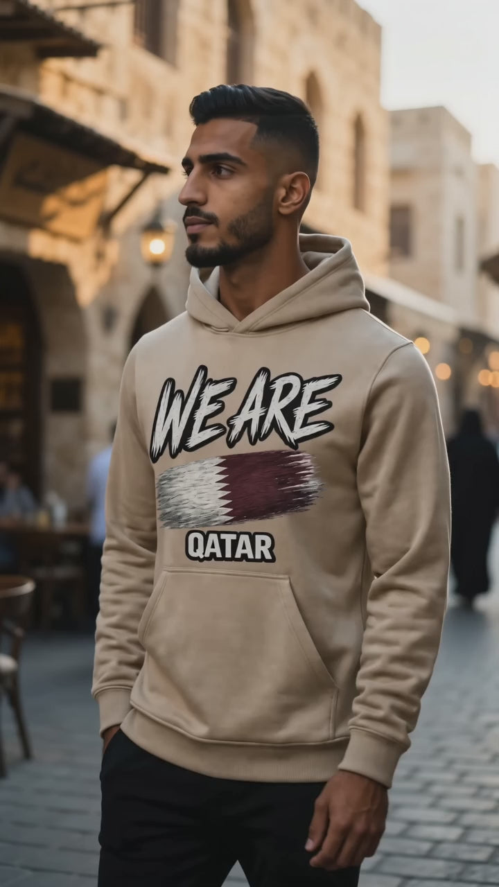 WE ARE Qatar Flag Heritage Hoodie