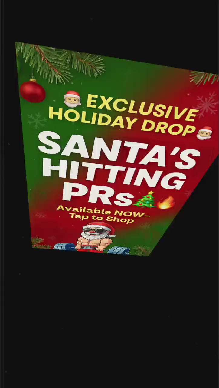 Muscle Shirt | Funny Christmas Workout Tee | Jacked Santa Claus Weightlifting Shirt | Holiday Gym T-Shirt