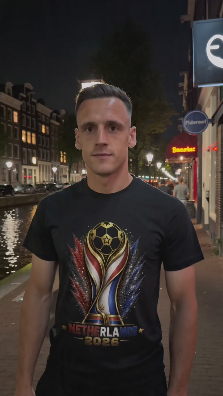 Netherlands 2026 Soccer Shirt | Dutch Football Fan Streetwear Tee
