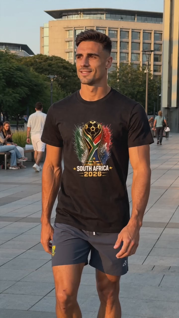 South Africa 2026 Soccer Fan Shirt | Football Supporter Tee | World Cup 2026 Merch | South African National Team T-Shirt | Gift for Soccer Fans