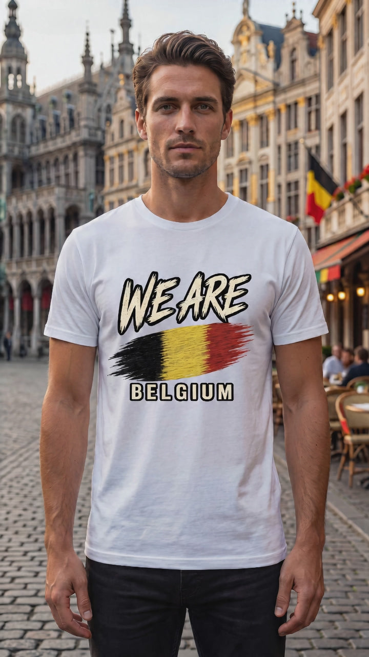 Belgium Heritage Flag T-Shirt – WE ARE Collection
