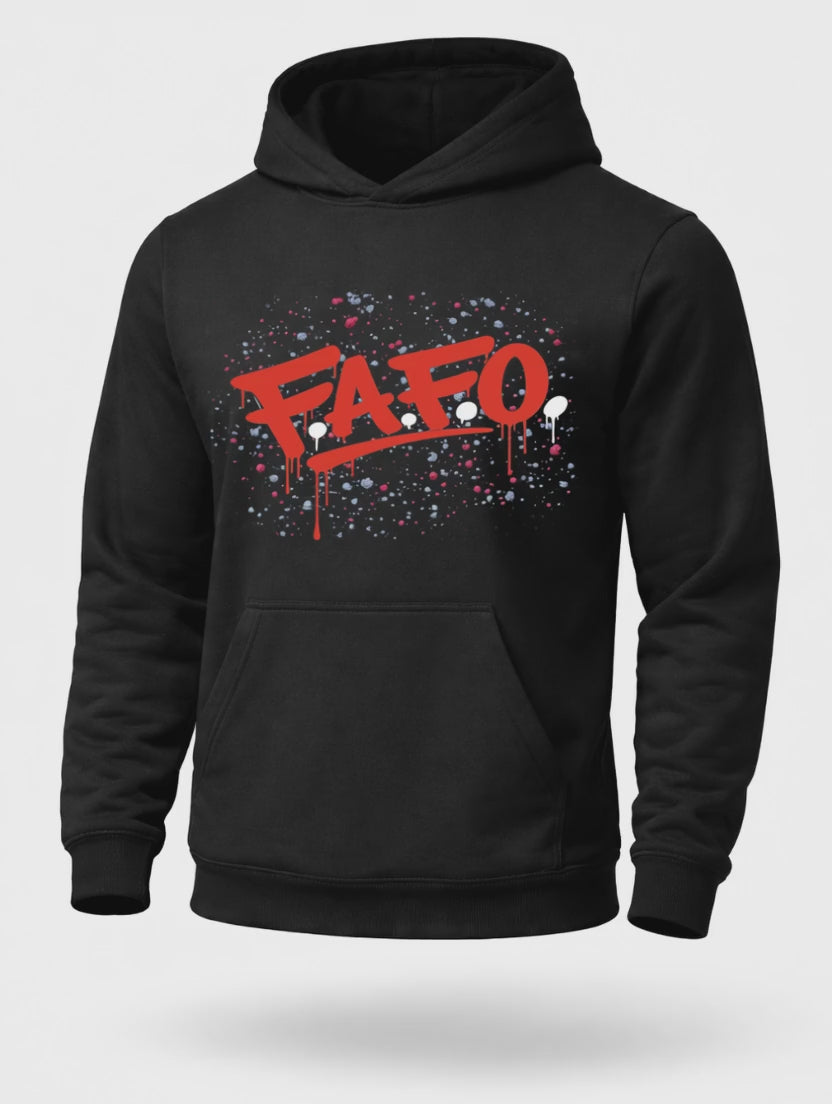 FAFO Streetwear Hoodie – Funny Dark Humor Hoodie