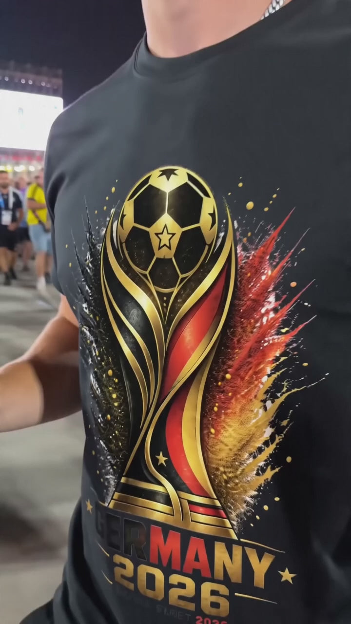 Germany 2026 Soccer Shirt | German Football Fan Streetwear Tee