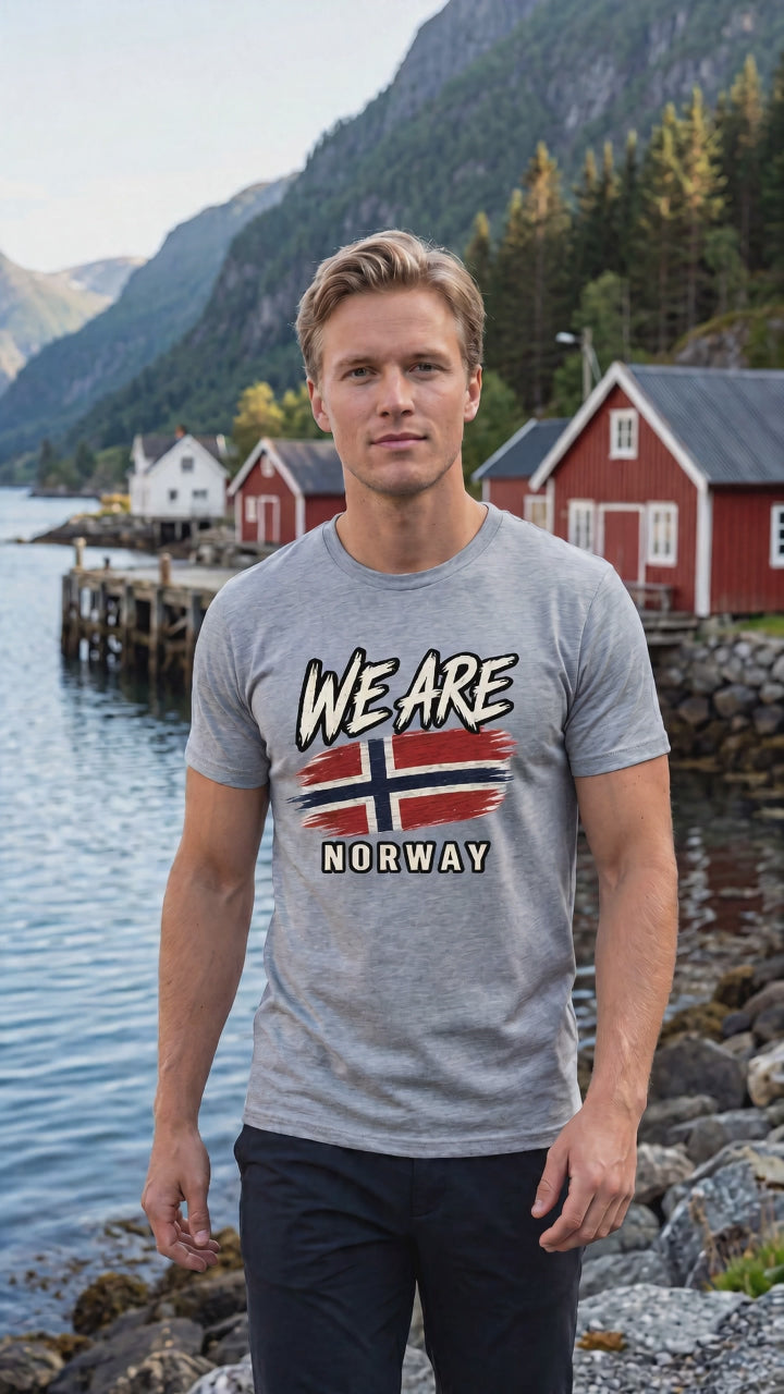 Norway Heritage Flag T-Shirt – WE ARE Collection